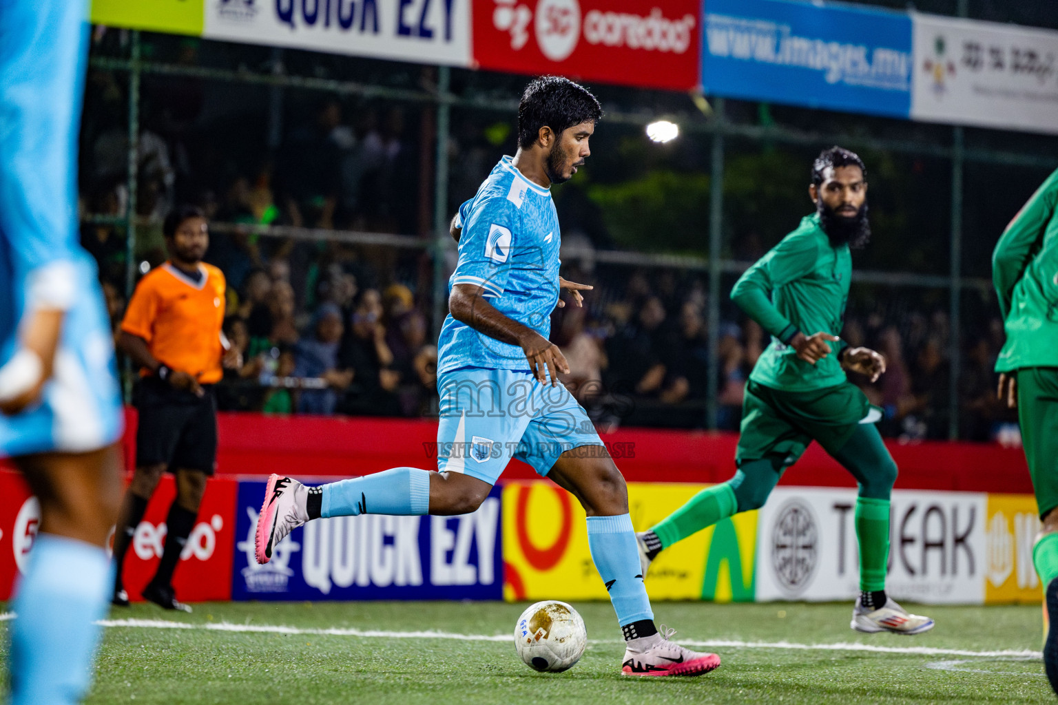 HA Dhidhdhoo vs HA Vashafaru in Haa Alif Atoll Finals Day 28 of Golden Futsal Challenge 2025 was held on Saturday , 1st February 2025, in Hulhumale', Maldives. Photos: Nausham Waheed / images.mv