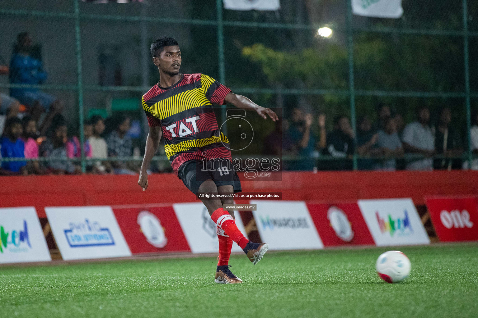 Quater Final of MUSC Futsal Tournament 2023 was held in Hulhumale', Maldives, 23rd Jan 2023. Photos: Nausham Waheed / images.mv