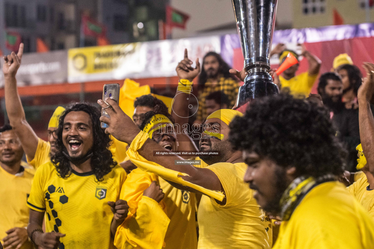 RRC Vs FSM in the Semi Finals of Club Maldives 2021 held in Hulhumale, Maldives on 19 December 2021. Photos: Nausham Waheed / images.mv