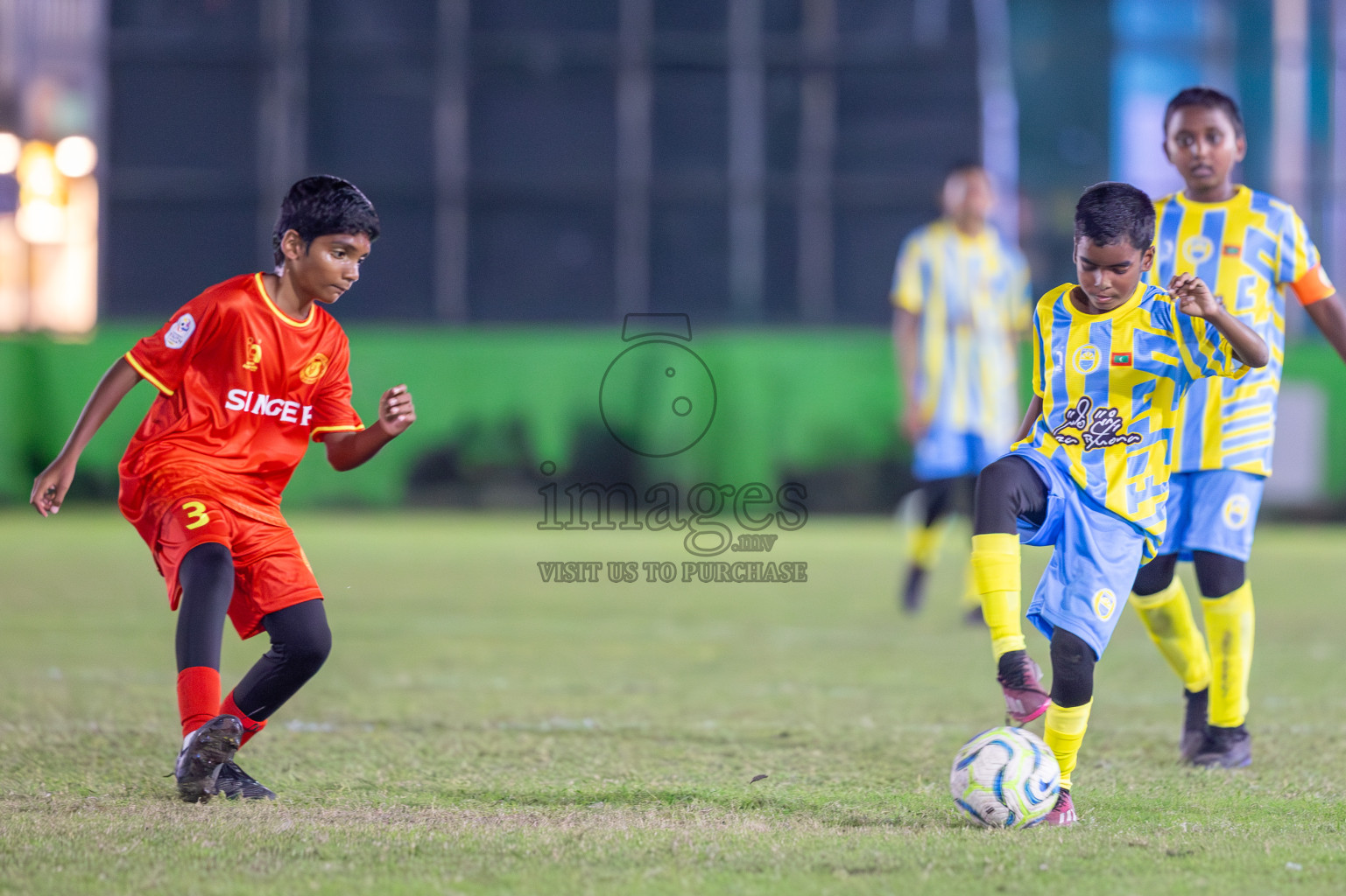 Dhivehi Youth League 2024 - Day 1. Matches held at Henveiru Stadium on 21st November 2024 , Thursday. Photos: Shuu Abdul Sattar/ Images.mv