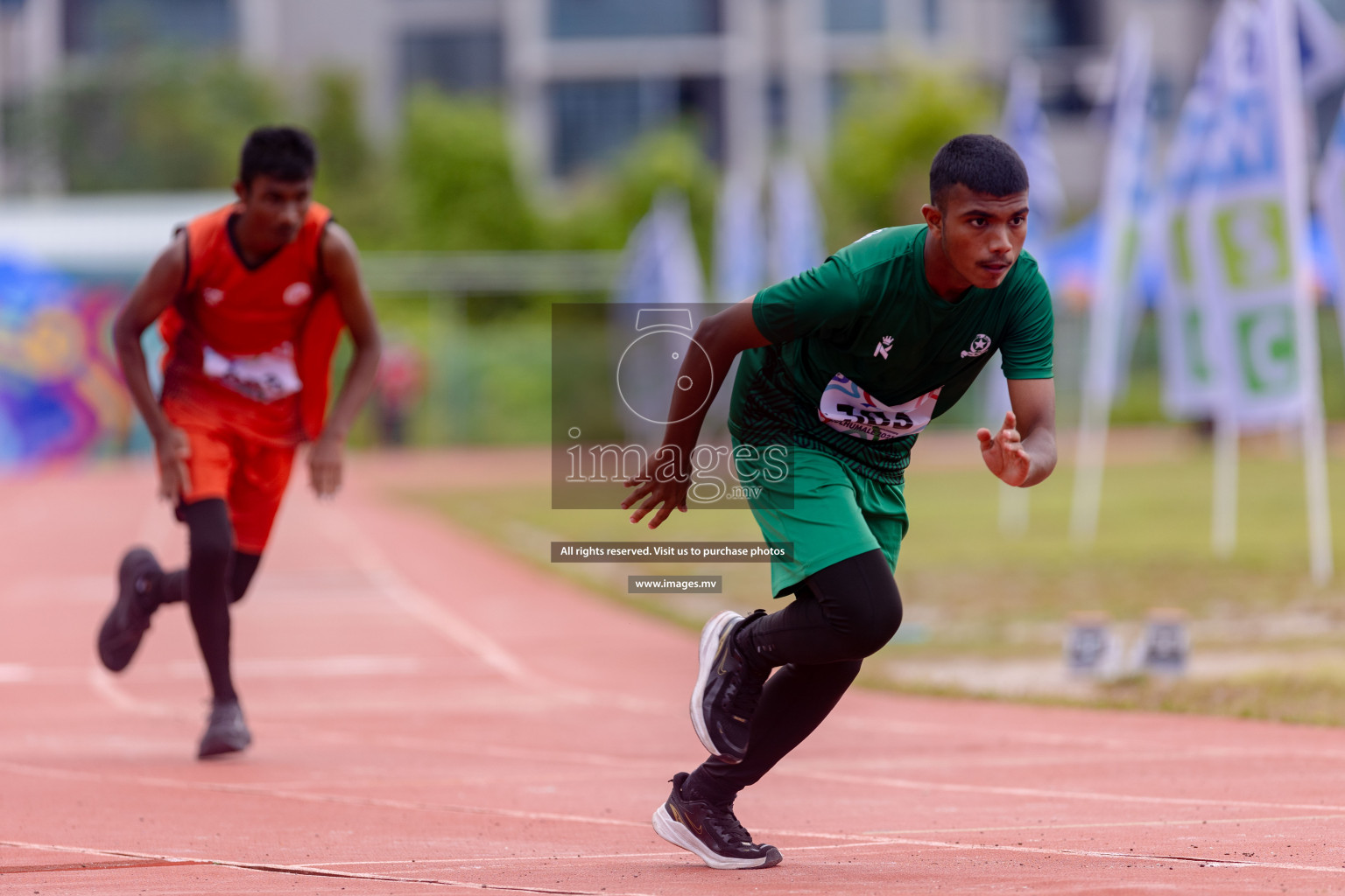 Day two of Inter School Athletics Championship 2023 was held at Hulhumale' Running Track at Hulhumale', Maldives on Sunday, 15th May 2023. Photos: Shuu/ Images.mv