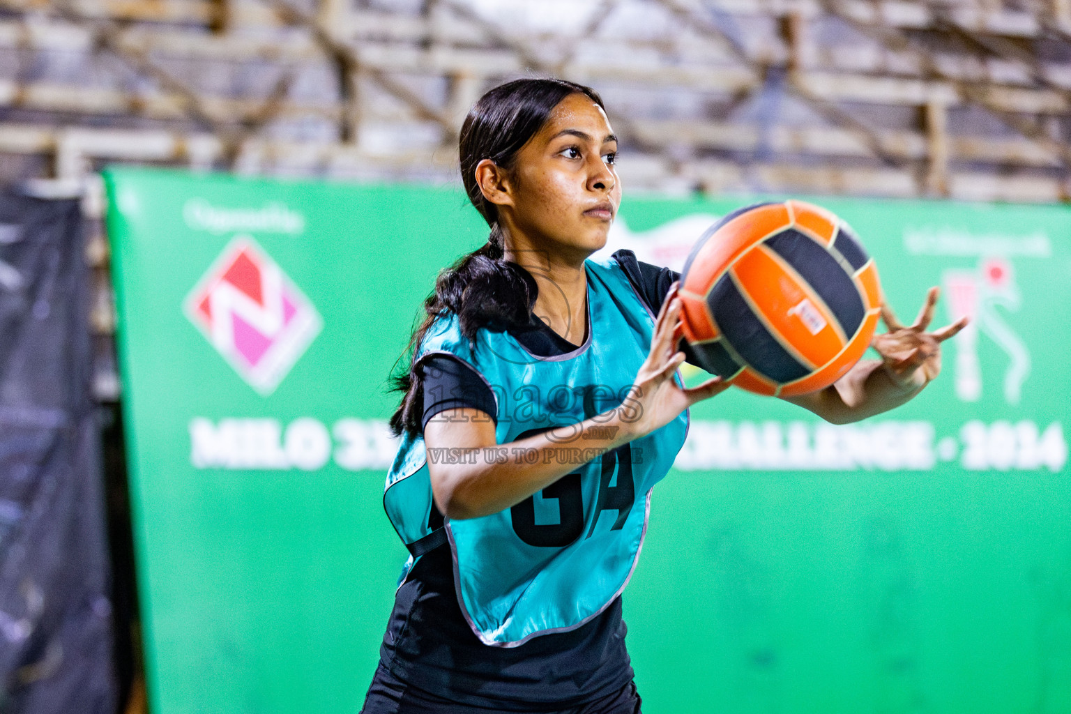 Final of MILO 3x3 Netball Challenge 2024 was held in Ekuveni Netball Court at Male', Maldives on Thursday, 20th March 2024. Photos: Nausham Waheed / images.mv