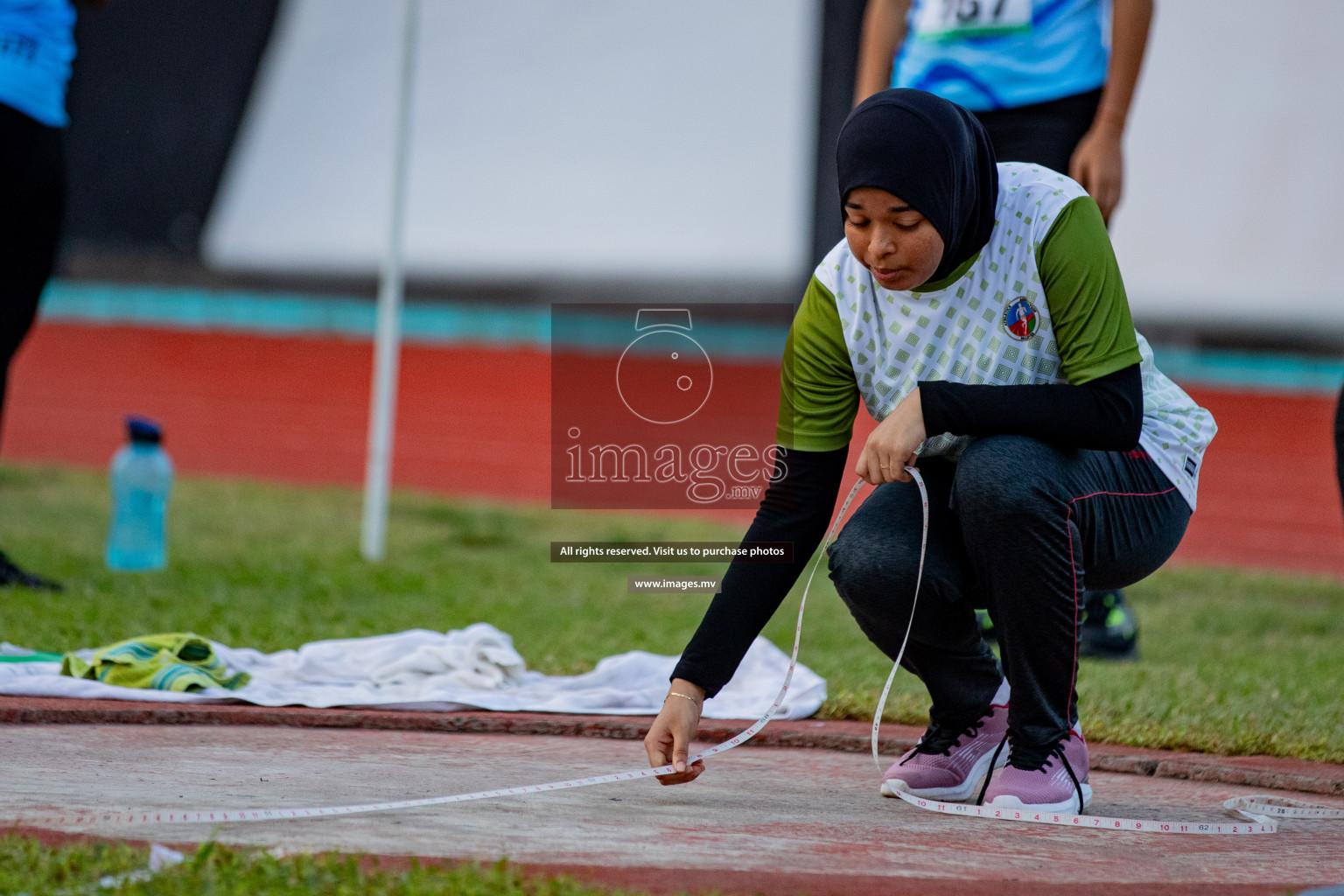 Day 2 of National Athletics Championship 2023 was held in Ekuveni Track at Male', Maldives on Friday, 24th November 2023. Photos: Hassan Simah / images.mv