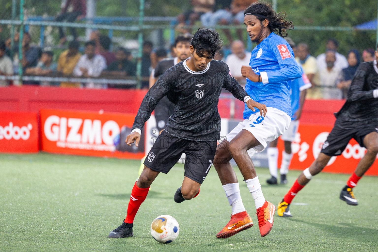 Dh Bandidhoo vs Dh Maaenboodhoo in Day 13 of Golden Futsal Challenge 2025 was held on Friday, 17th January 2025, in Hulhumale', Maldives Photos: Ismail Thoriq / images.mv