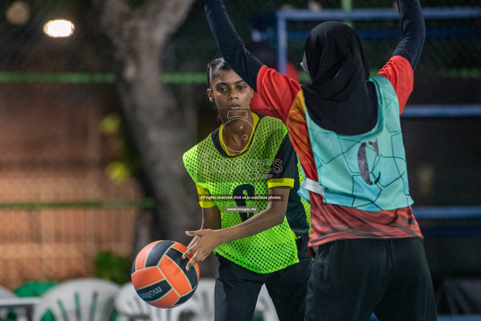 Day 6 of 20th Milo National Netball Tournament 2023, held in Synthetic Netball Court, Male', Maldives on 4th June 2023 Photos: Nausham Waheed/ Images.mv