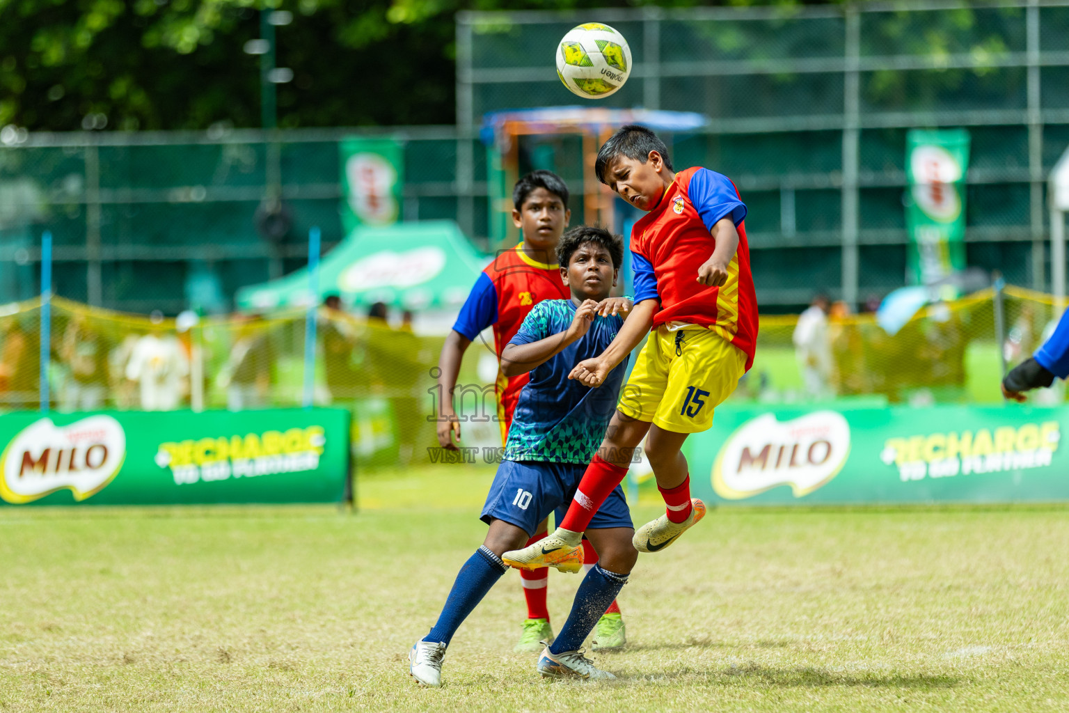 Day 3 of MILO Academy Championship 2025 (U-12) was held at Henveiru Stadium in Male', Maldives on Saturday, 3rd May 2025. 
Photos: Hassan Simah  / images.mv