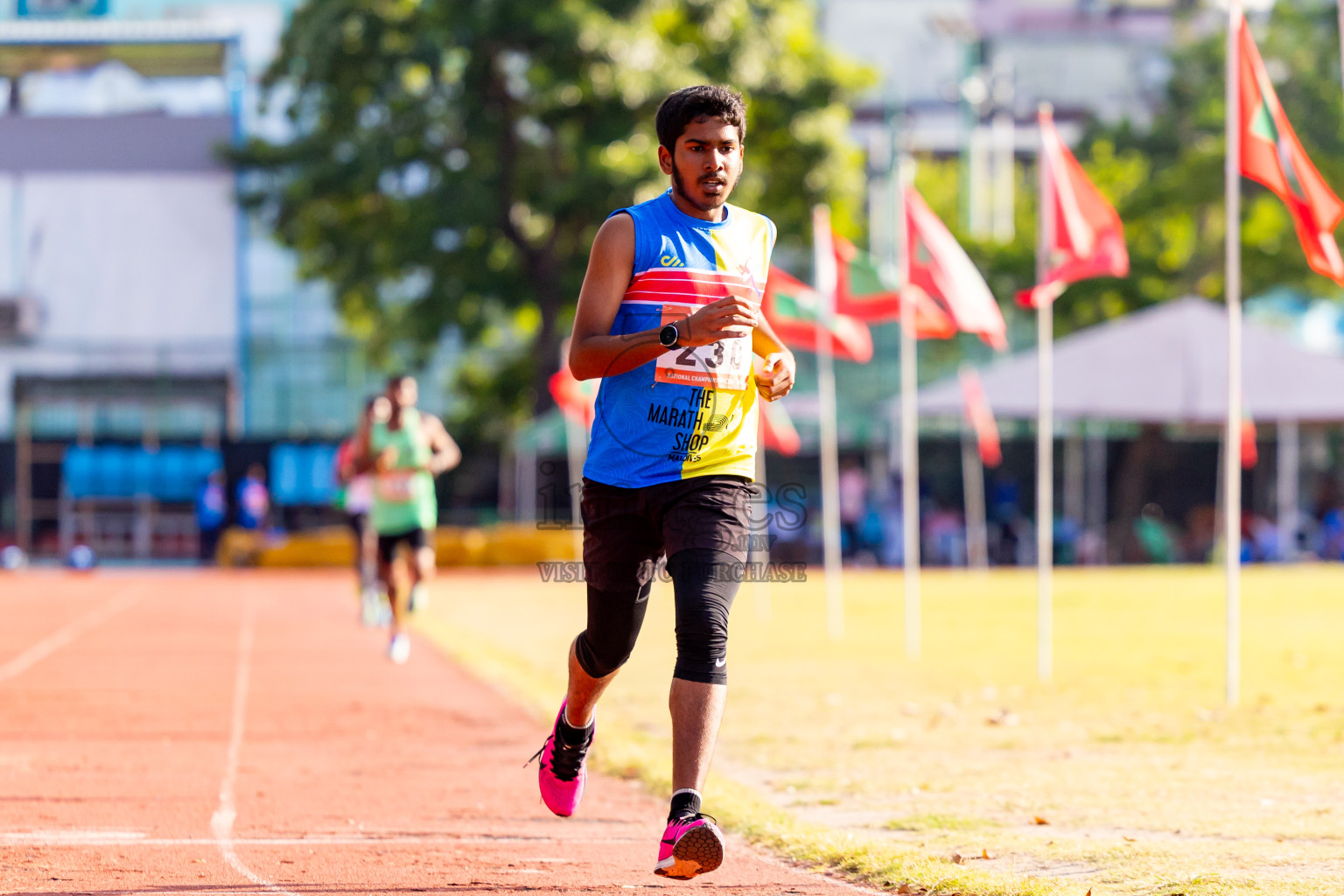 Day 3 of National Athletics Championship 2025 was held at Ekuveni Running Ground in Male', Maldives on Saturday, 16th August 2025. Photos: Nausham Waheed / images.mv