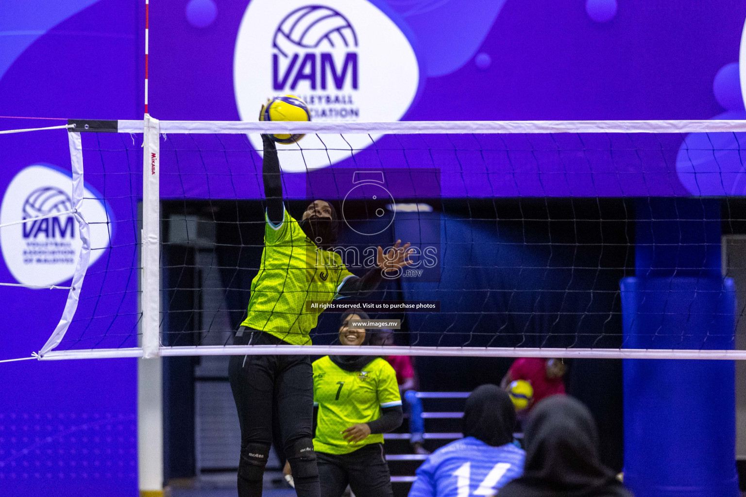 Volleyball Association Cup 2022-Women's Division-Match Day 5 was held in Male', Maldives on Friday, 27th May 2022 at Social Center Indoor Hall Photos By: Ismail Thoriq/images.mv