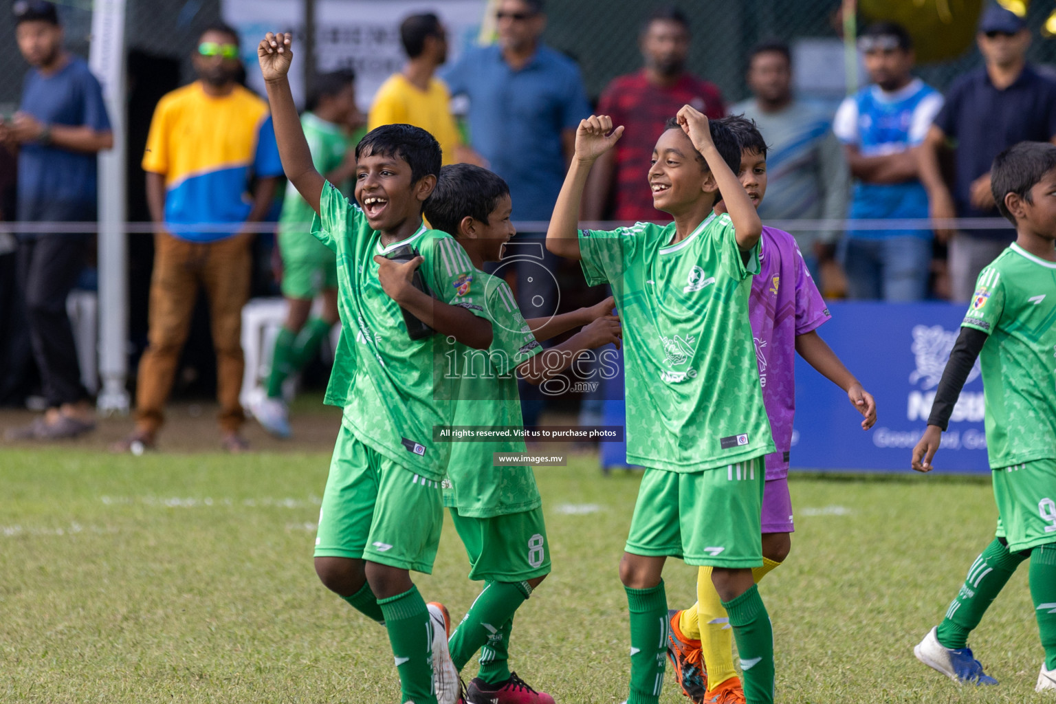 Day 4 of Nestle Kids Football Fiesta, held in Henveyru Football Stadium, Male', Maldives on Saturday, 14th October 2023
Photos: Mohamed Mahfooz Moosa, Hassan Simah / images.mv