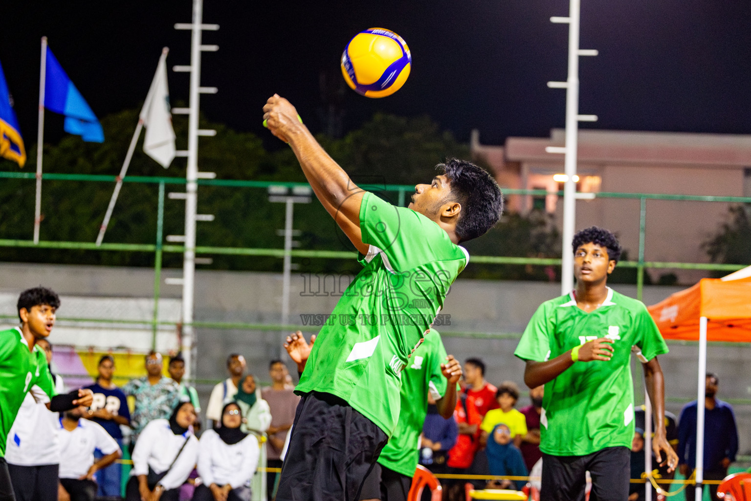 Day 11 of Interschool Volleyball Tournament 2024 was held in Ekuveni Volleyball Court at Male', Maldives on Monday, 2nd December 2024. Photos: Nausham Waheed / images.mv