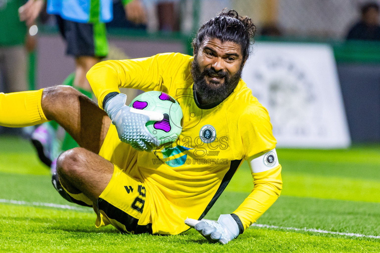 Baakee Sports Club vs FC Calms in Day 1 of BG Futsal Challenge 2024 was held on Thursday, 12th March 2024, in Male', Maldives Photos: Nausham Waheed / images.mv