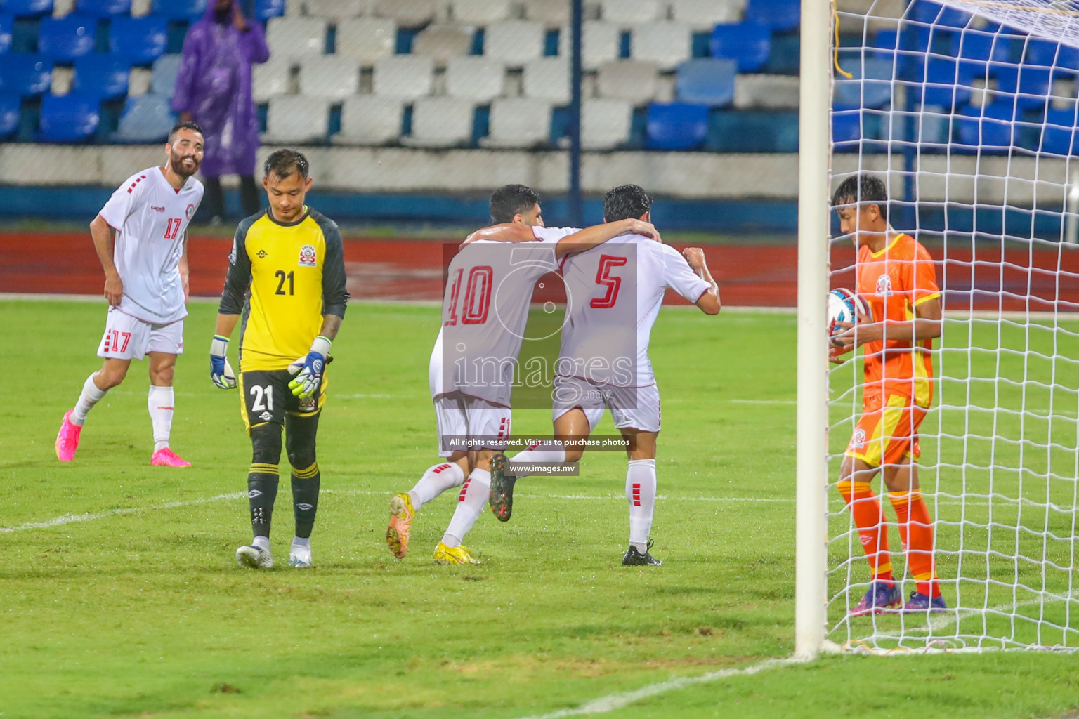 Bhutan vs Lebanon in SAFF Championship 2023 held in Sree Kanteerava Stadium, Bengaluru, India, on Sunday, 25th June 2023. Photos: Nausham Waheed, Hassan Simah / images.mv