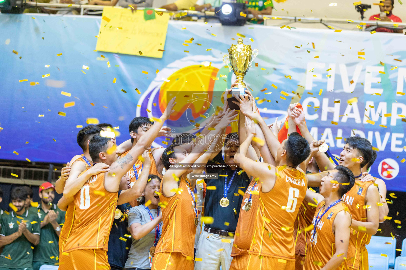 Bangladesh vs Bhutan in the final of Five Nation Championship 2023 was held in Social Center, Male', Maldives on Thursday, 22nd June 2023. Photos: Ismail Thoriq / images.mv