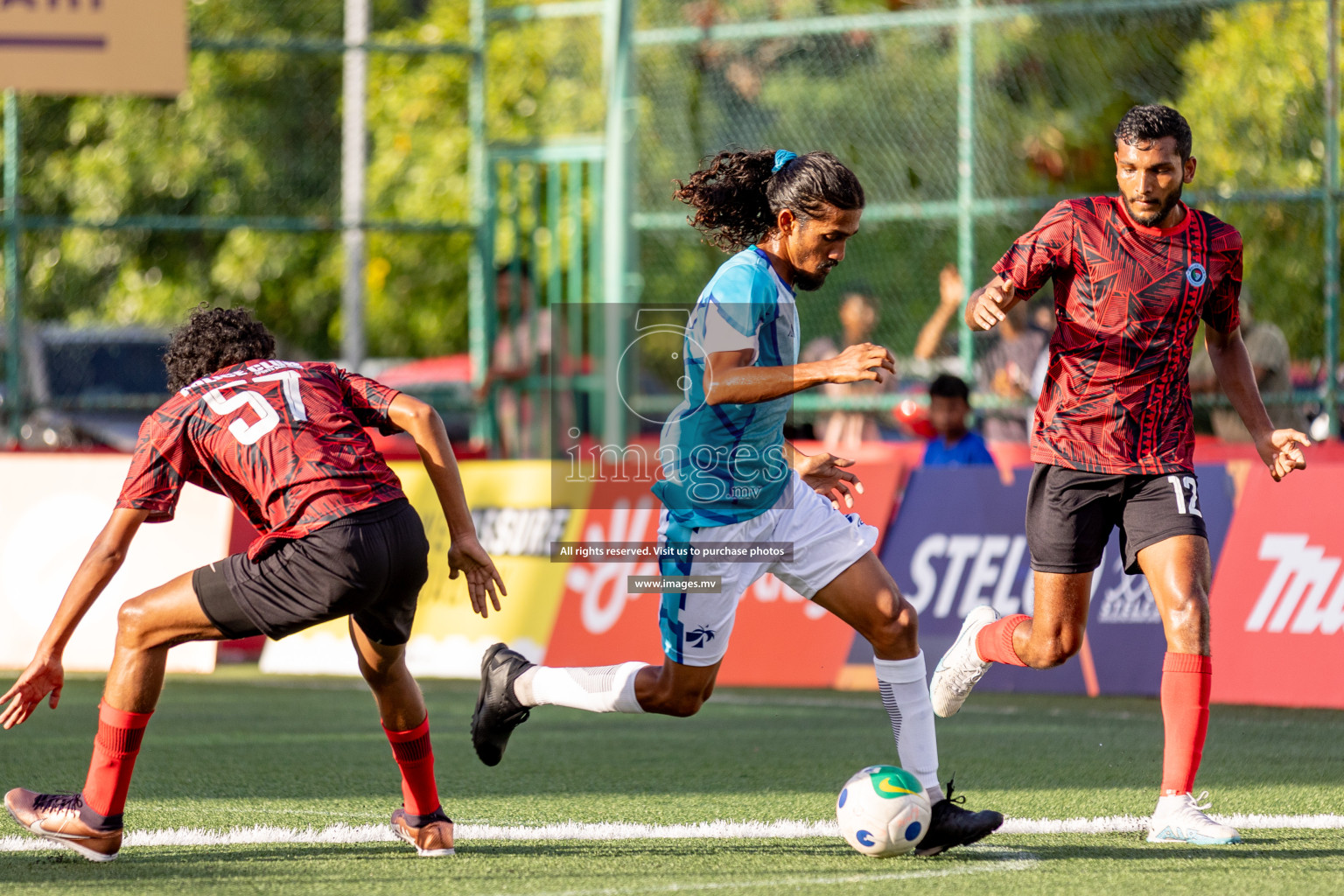 MACL vs Police Club in Club Maldives Cup 2023 held in Hulhumale, Maldives, on Saturday, 22nd July 2023. Photos: Hassan Simah / images.mv