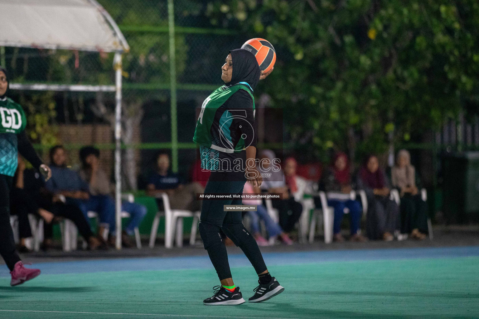 Day 4 of 20th Milo National Netball Tournament 2023, held in Synthetic Netball Court, Male', Maldives on 2nd  June 2023 Photos: Nausham Waheed/ Images.mv