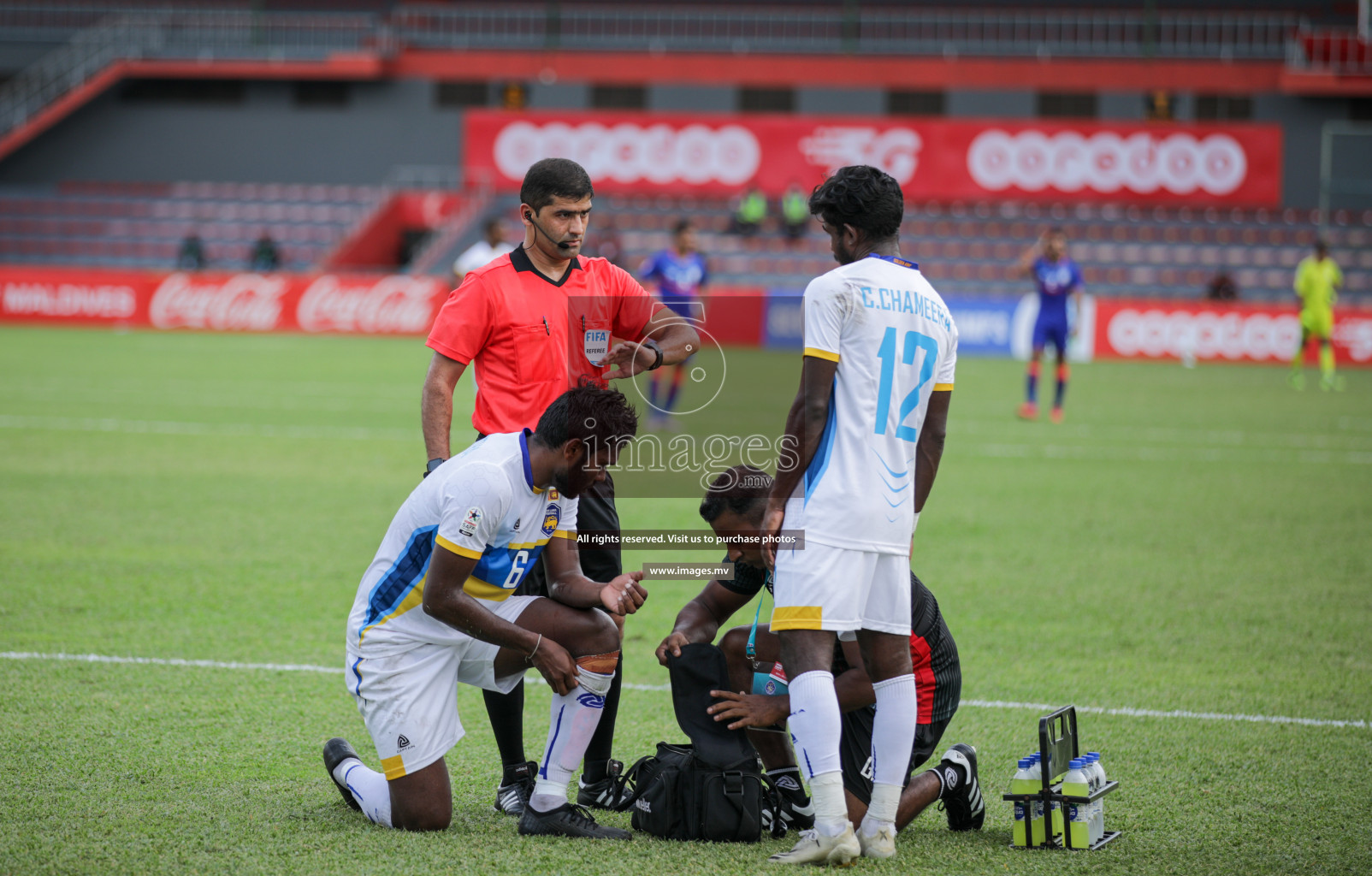 India vs Sri Lanka in SAFF Championship 2021 held on 7th October 2021 in Galolhu National Stadium, Male', Maldives