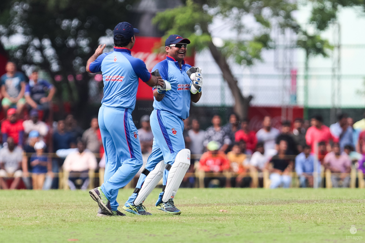 India vs Maldives Friendly Cricket Match, in Male, Maldives, Friday February 15th, 2019. (Images.mv Photo/Ismail Thoriq)