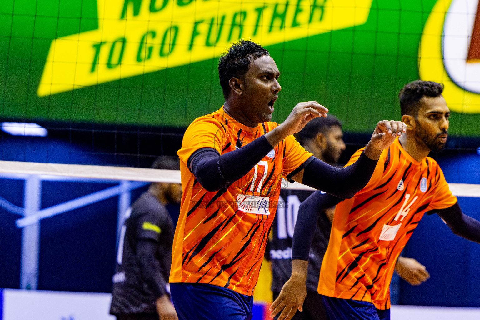 Sports Club City vs Dhivehi Sifainge Club in Semi Final of MILO VAM Cup 2024 Men's Division was held in Social Center Indoor Hall on Friday, 1st September 2024. Photos: Nausham Waheed / images.mv