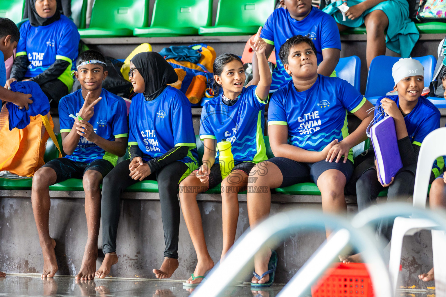 Day 6 of 4th National Kids Swimming Festival 2023 on 6th December 2023, held in Hulhumale', Maldives Photos: Nausham Waheed / Images.mv