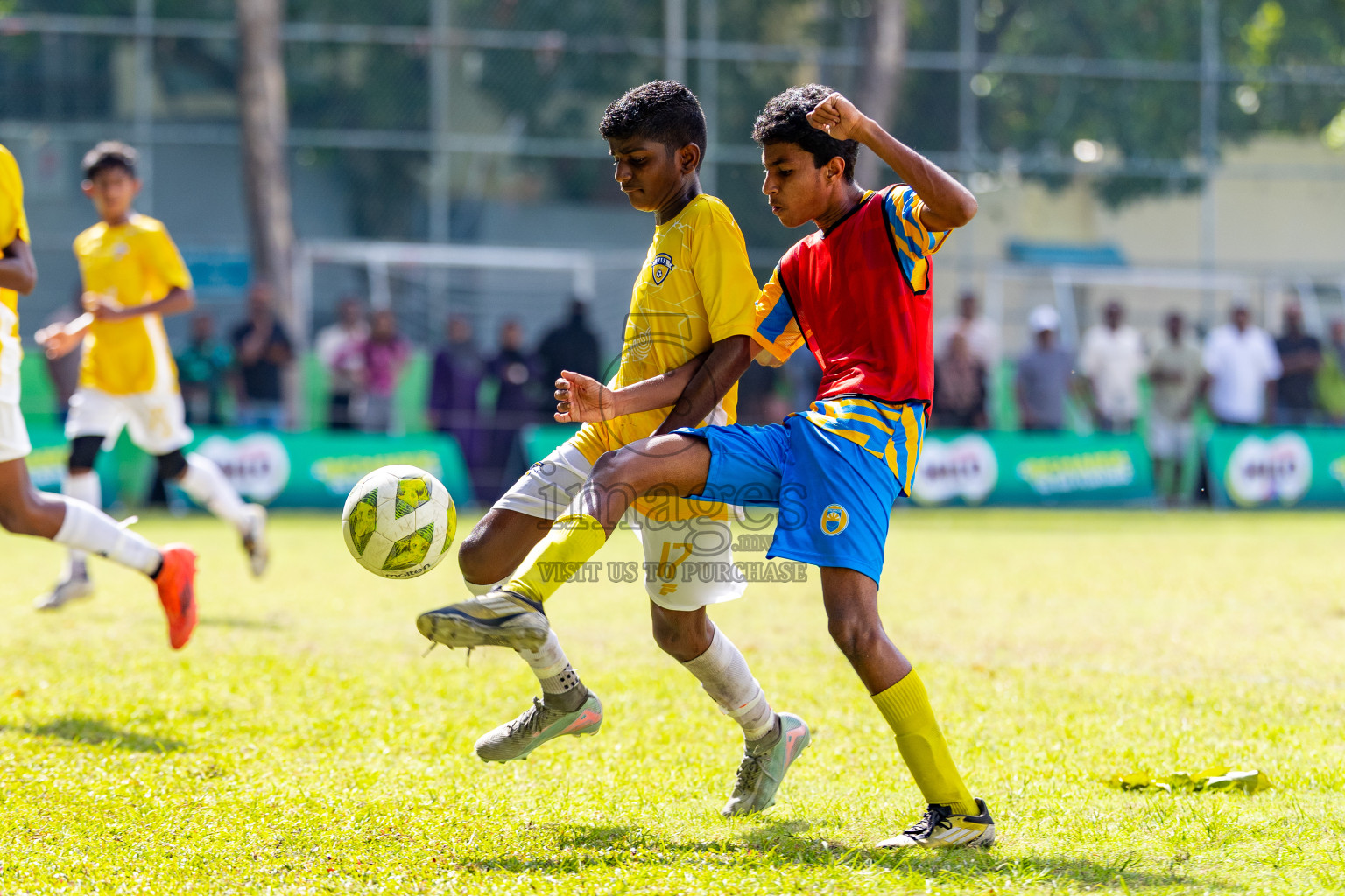 Day 5 of MILO Academy Championship 2025 (U14) was held on Monday, 3rd November 2025 at Henveiru Football Grounds, Male', Maldives . 

Photos: Mohamed Mahfooz Moosa / images.mv