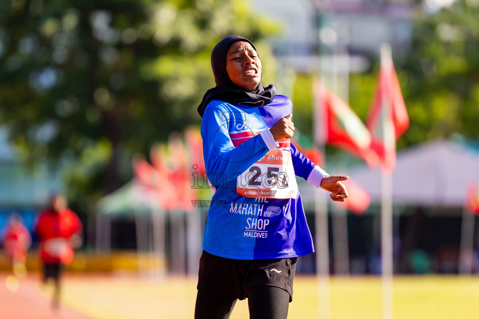 Day 3 of National Athletics Championship 2025 was held at Ekuveni Running Ground in Male', Maldives on Saturday, 16th August 2025. Photos: Nausham Waheed / images.mv