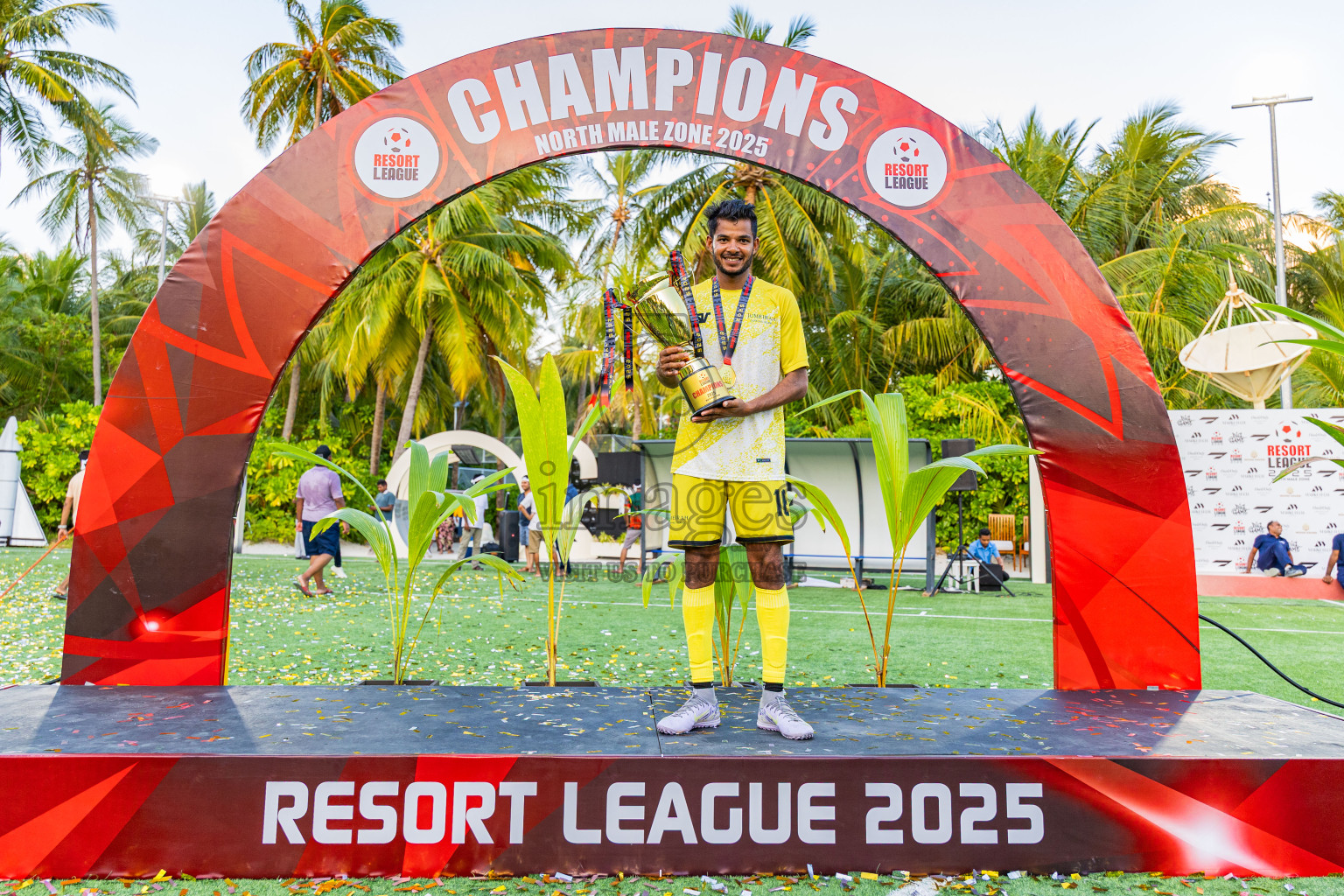 Jumeirah vs Varu in Final of Resort League 2025 (North Male Zone) was held on Saturday, 27th September 2025 in One And Only Reethi Rah Maldives Resort, Photos: Areef Adam / images.mv