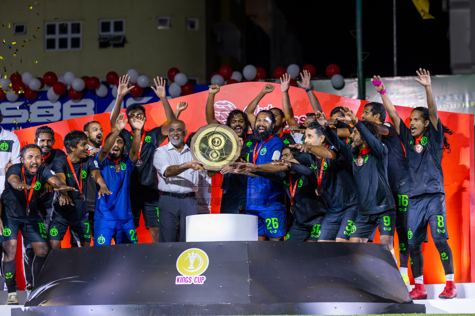 Road Recreation Club vs Club Combination SC Eydhafushi in Kings Cup Final of Club Maldives 2025 was held in Rehendhi Futsal Ground, Hulhumale', Maldives on Tuesday, 9th September 2025. Photos: Ismail Thoriq / images.mv