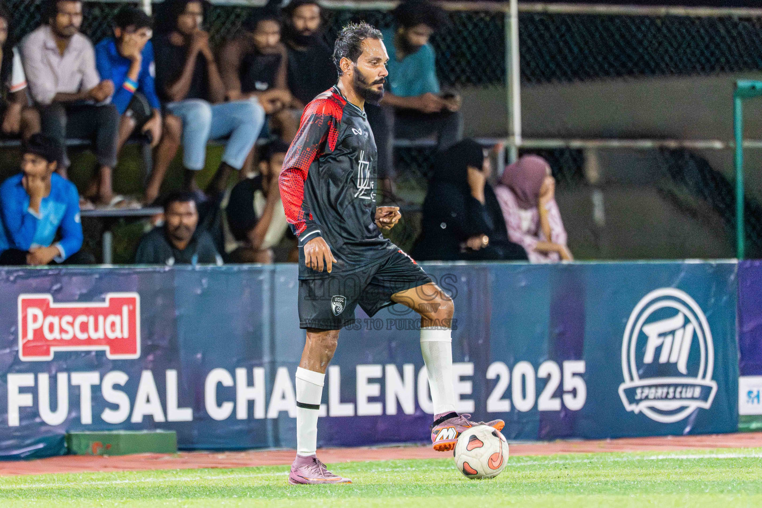 Lecrose VS BGSC in Day 4 - Fonadhoo Youth Futsal Challenge 2025 held in Fonadhoo Futsal Stadium, L. Fonadhoo, Maldives on Wednesday, 29th October 2025 Photos: Arif Rasheed / images.mv