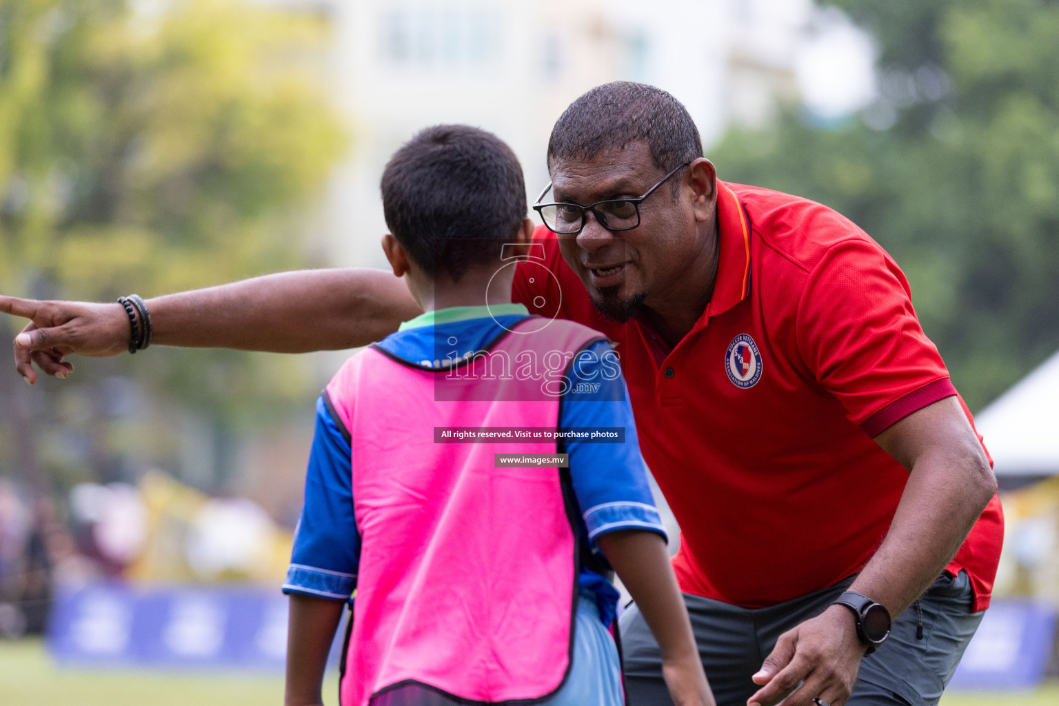 Day 1 of Nestle kids football fiesta, held in Henveyru Football Stadium, Male', Maldives on Wednesday, 11th October 2023 Photos: Nausham Waheed Images.mv