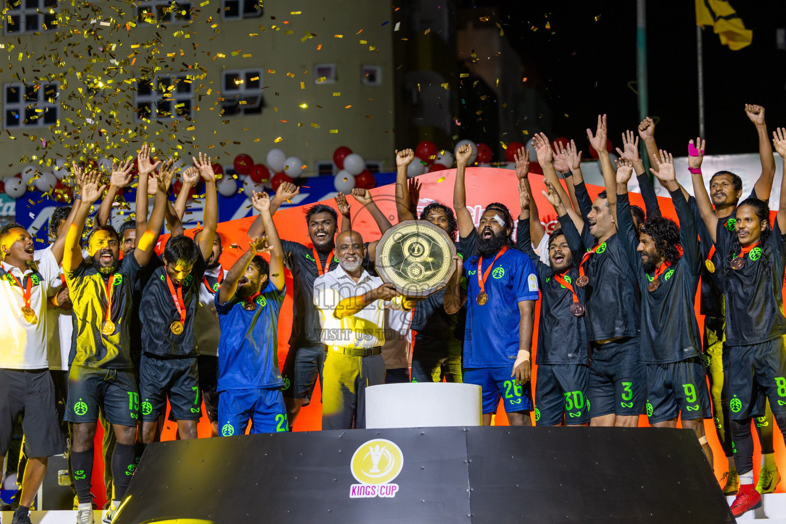 Road Recreation Club vs Club Combination SC Eydhafushi in Kings Cup Final of Club Maldives 2025 was held in Rehendhi Futsal Ground, Hulhumale', Maldives on Tuesday, 9th September 2025. Photos: Ismail Thoriq / images.mv