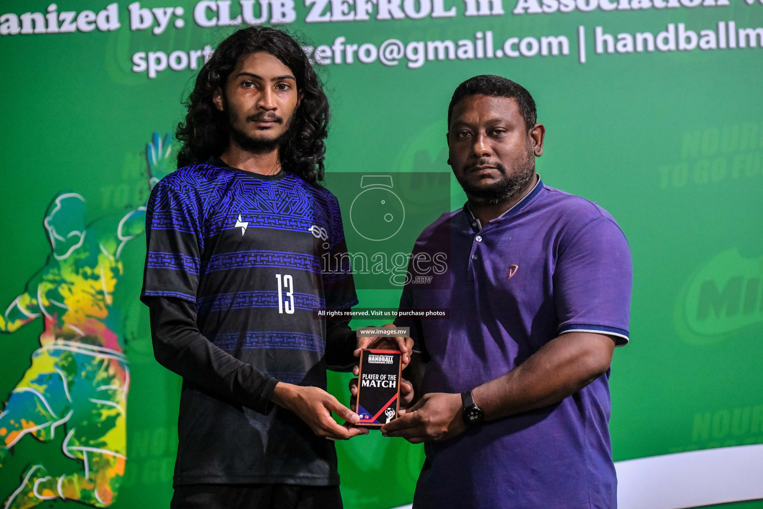 Day 7 of MILO 6th Inter Office Handball Tournament 2022 Photos by Nausham waheed