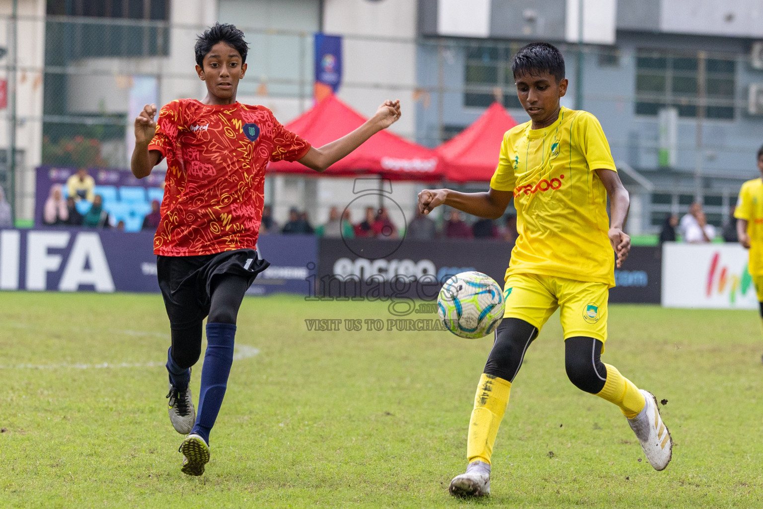 Maziya SRC vs Super United Sports (U12)  in day 6 of Dhivehi Youth League 2024 held at Henveiru Stadium on Saturday 30th November 2024. Photos: Ismail Thoriq / Images.mv