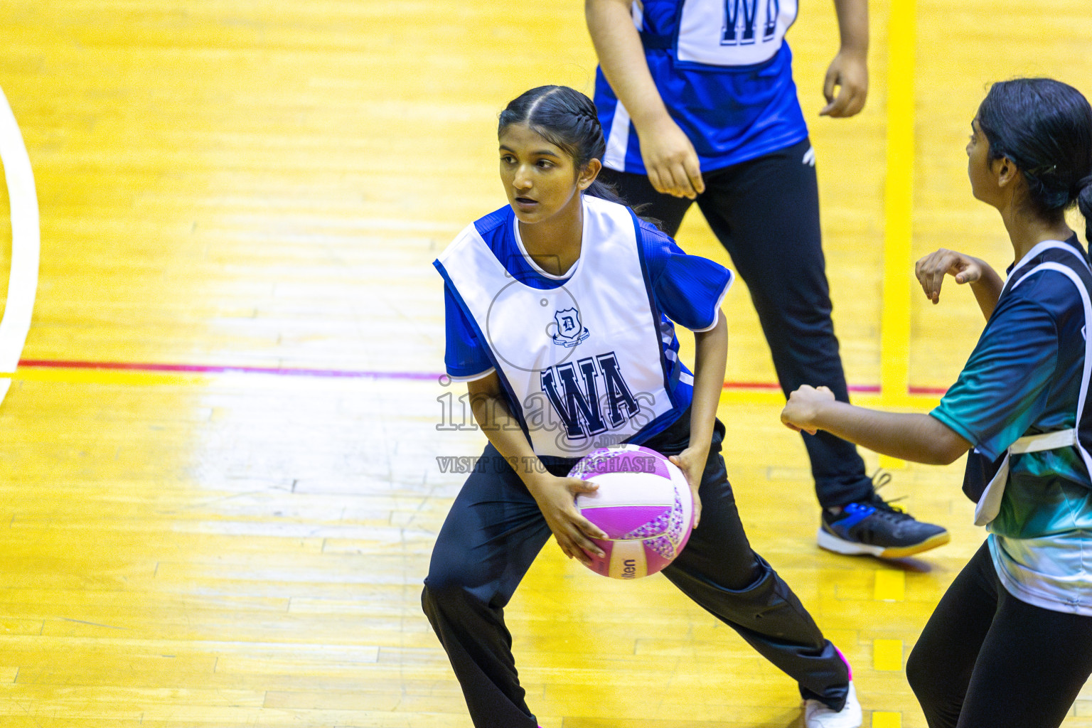 Day 10 of 26th Inter-School Netball Tournament 2025 was held in Social Center Indoor Hall on Tuesday, 28th October 2025. Photos: Ismail Thoriq / images.mv