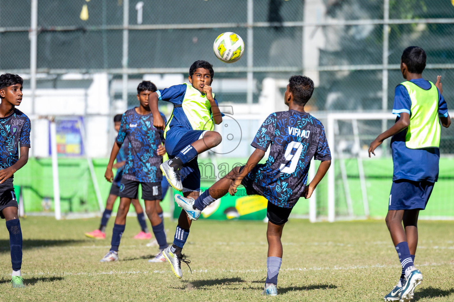 Day 3 of MILO Academy Championship 2024 (U-14) was held in Henveyru Stadium, Male', Maldives on Saturday, 2nd November 2024.
Photos: Ismail Thoriq, Images.mv