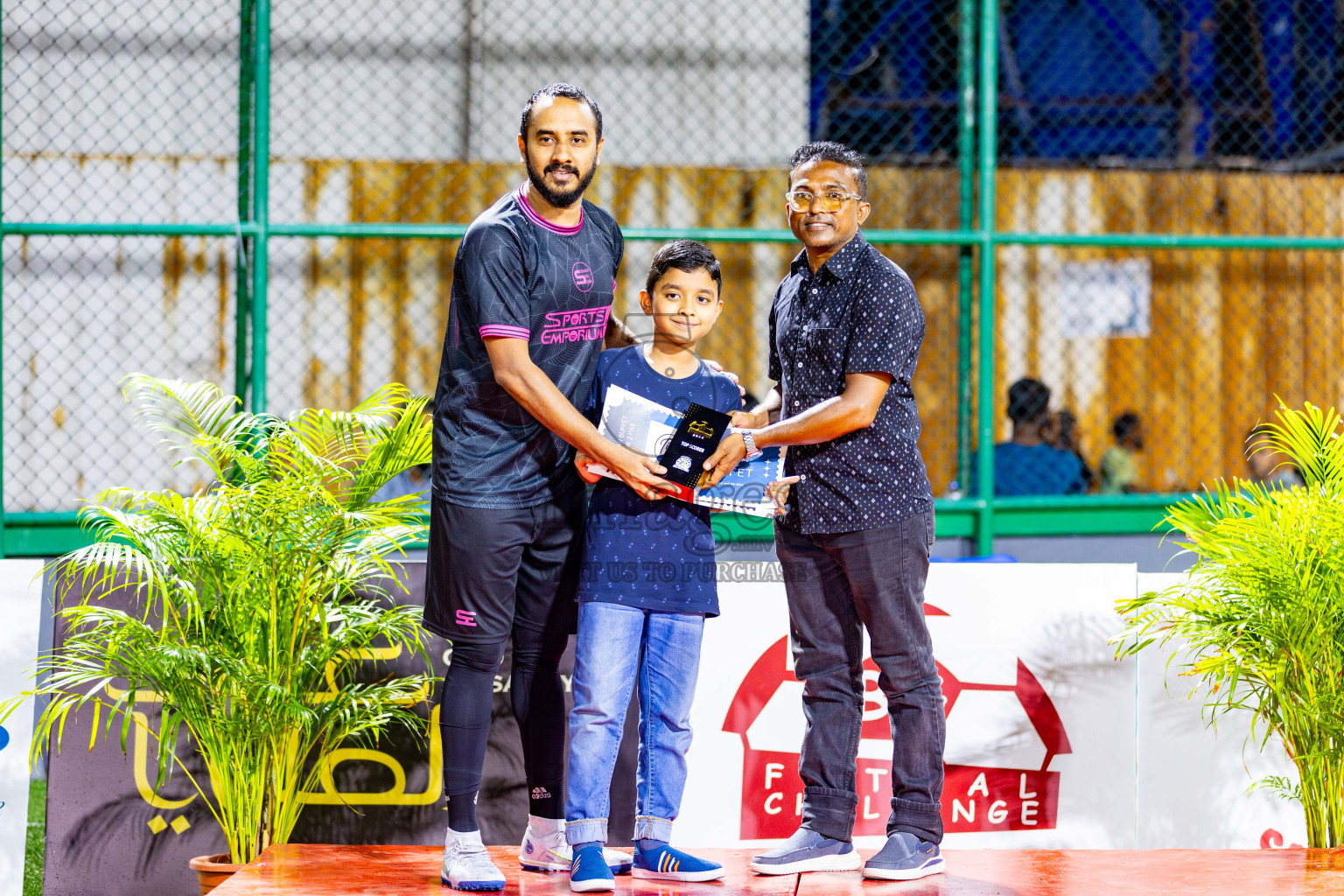 JJ Sports Club vs RDL in Finals of BG Futsal Challenge 2024 was held on Thursday , 4th April 2024, in Male', Maldives Photos: Nausham Waheed / images.mv
