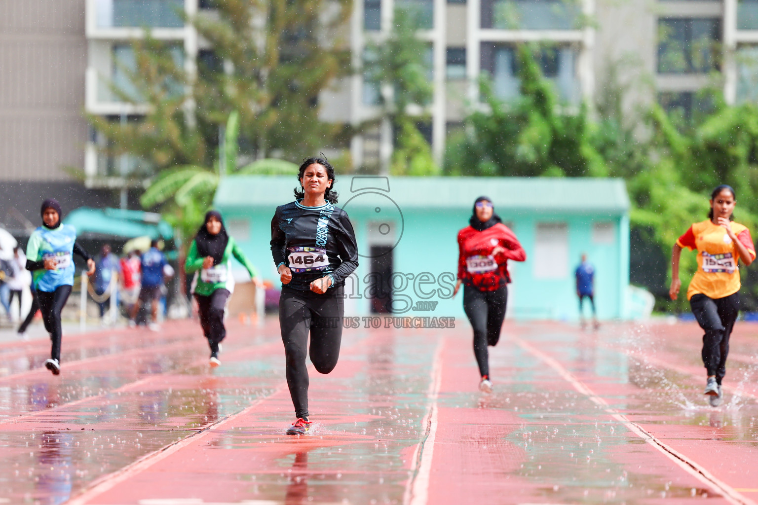 Day 1 of MWSC Interschool Athletics Championships 2024 held in Hulhumale Running Track, Hulhumale, Maldives on Saturday, 9th November 2024. 
Photos by: Ismail Thoriq, Hassan Simah / Images.mv