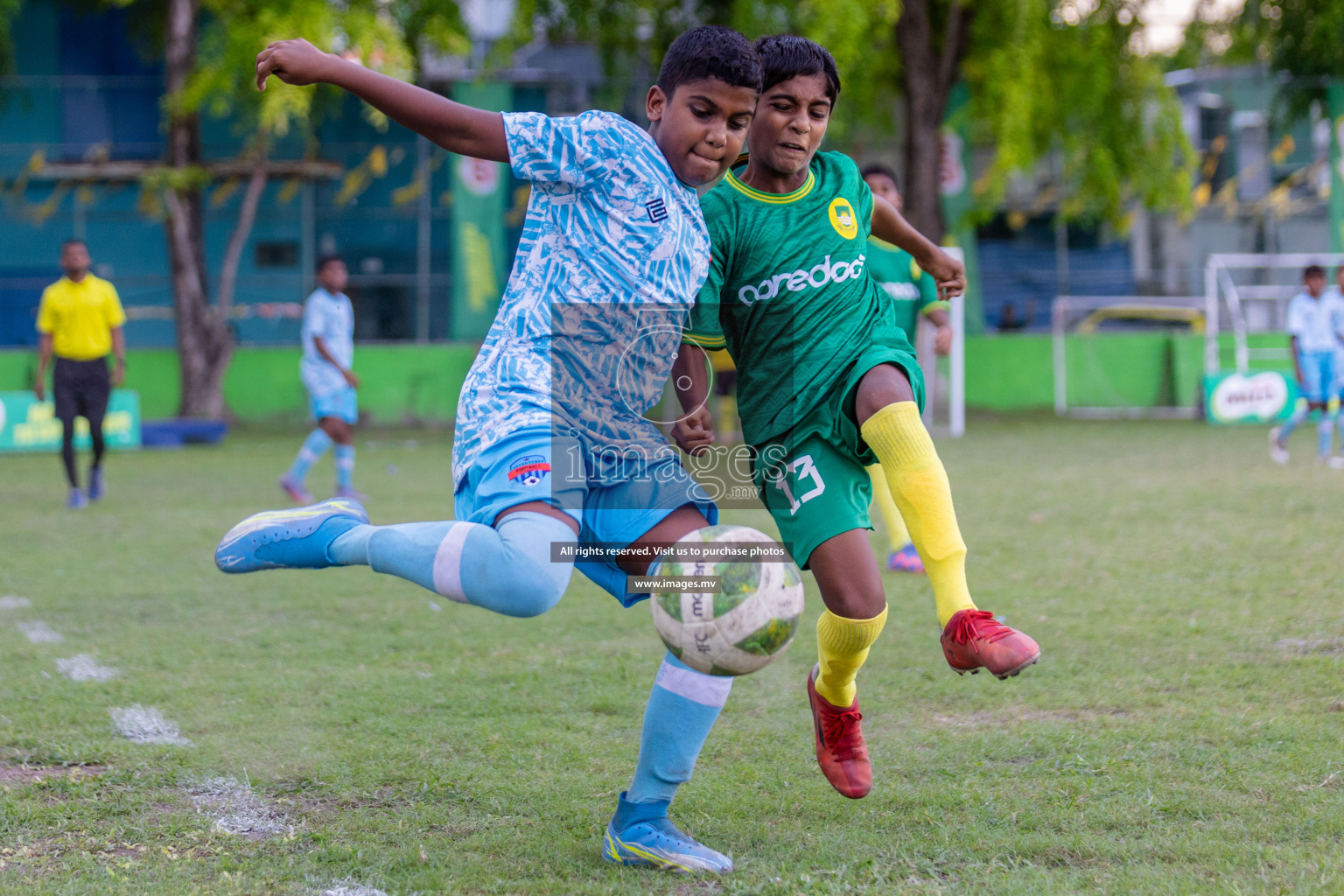 Day 1 of MILO Academy Championship 2023 (U12) was held in Henveiru Football Grounds, Male', Maldives, on Friday, 18th August 2023. 
Photos: Shuu Abdul Sattar / images.mv