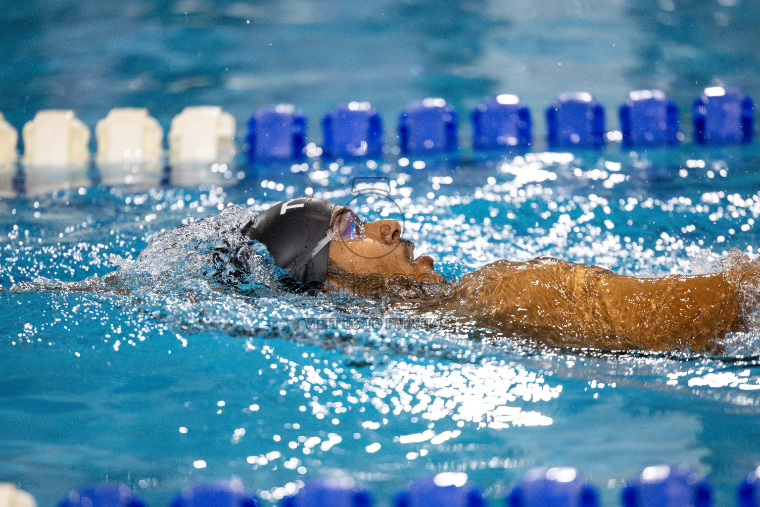 Day 6 of National Swimming Competition 2024 held in Hulhumale', Maldives on Wednesday, 18th December 2024. Photos: Mohamed Mahfooz Moosa / images.mv