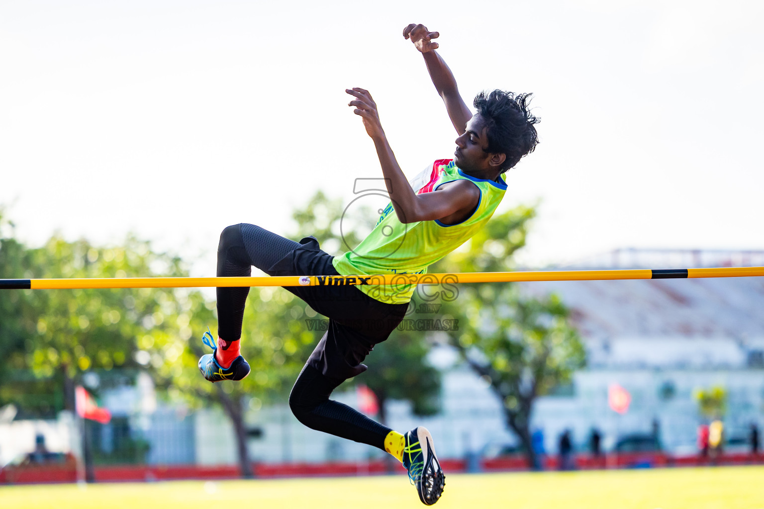 Day 1 of 33rd National Athletics Championship was held in Ekuveni Track at Male', Maldives on Thursday, 5th September 2024. Photos: Nausham Waheed / images.mv