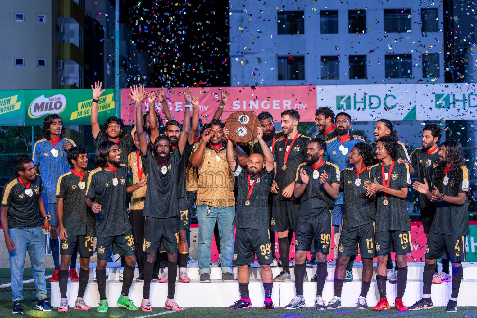 CLUB WAMCO vs JOALI Maldives  in the finals of Kings Cup 2024 held in Rehendi Futsal Ground, Hulhumale', Maldives on Sunday, 1st September 2024. 
Photos: Ismail Thoriq / images.mv