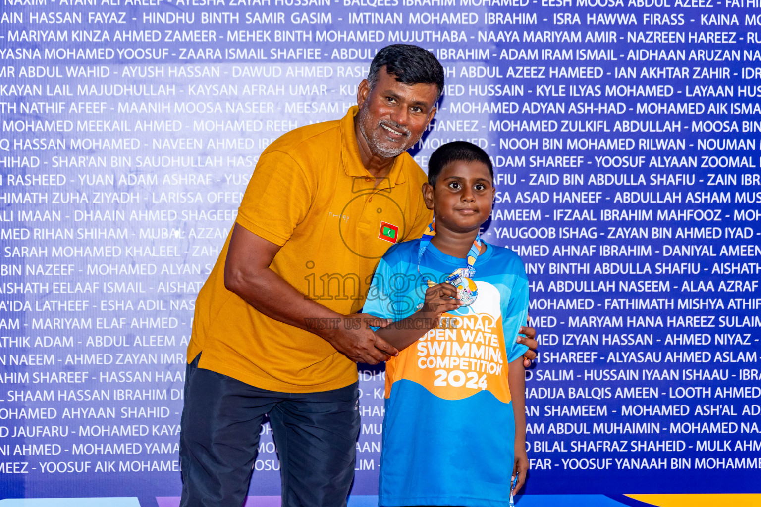 15th National Open Water Swimming Competition 2024 held in Kudagiri Picnic Island, Maldives on Saturday, 28th September 2024. Photos: Nausham Waheed / images.mv