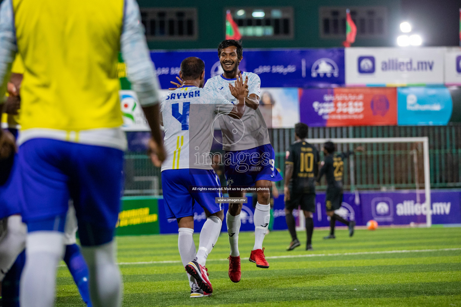 Prison Club vs MACL in the Quarter Finals of Club Maldives 2021 held at Hulhumale;, on 12th December 2021 Photos: Ismail Thoriq / images.mv