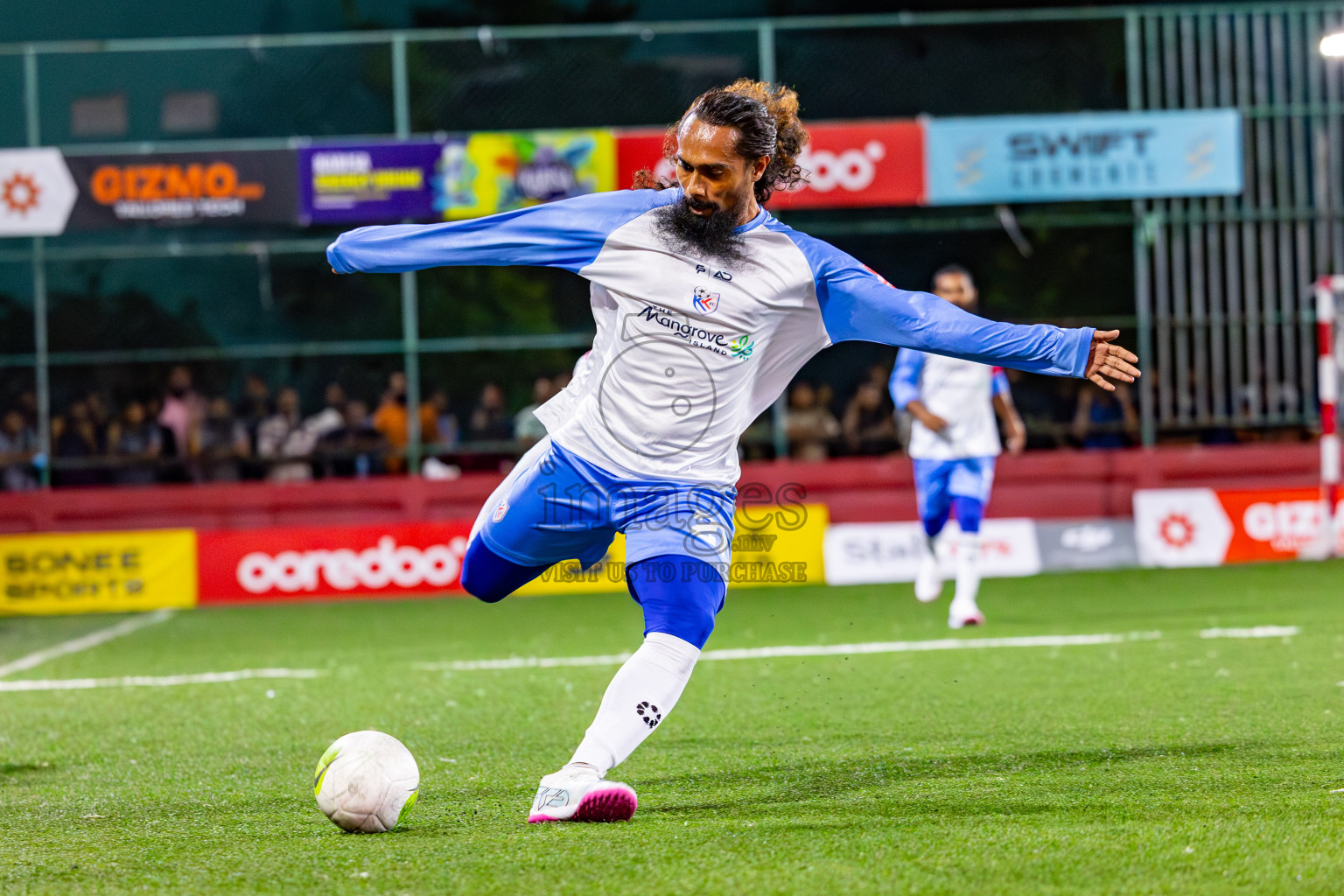 N Kendhikulhudhoo vs R Dhuvaafaru on Day 39 of Golden Futsal Challenge 2024 was held on Saturday, 24th February 2024, in Hulhumale', Maldives 
Photos: Mohamed Mahfooz Moosa/ images.mv