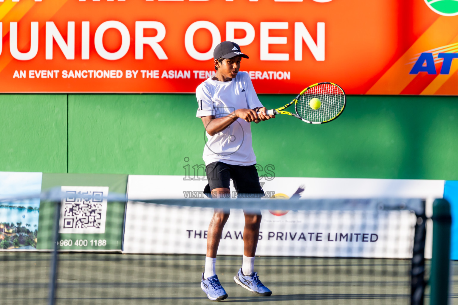 Day 1 of ATF Maldives Junior Open Tennis was held in Male' Tennis Court, Male', Maldives on Monday, 9th December 2024. Photos: Nausham Waheed / images.mv