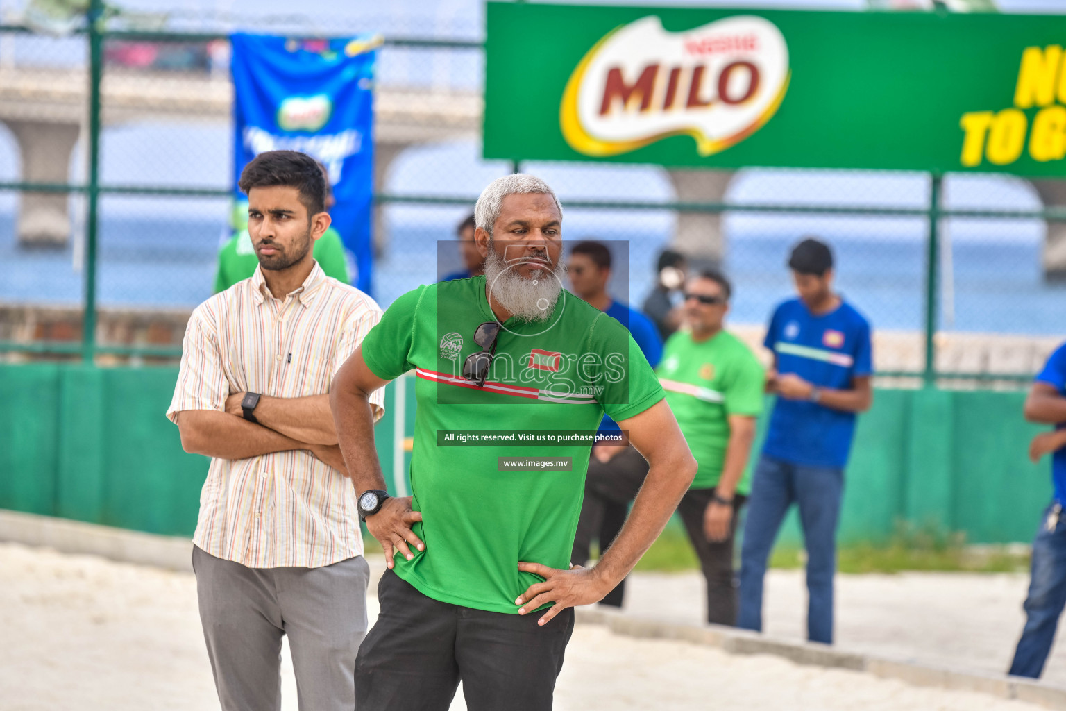 Vollyball players trainning session with Giba Photos by Nausham waheed