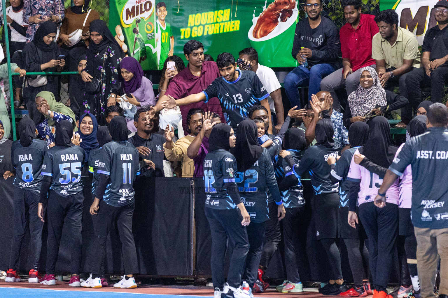 Day 18 of 10th National Handball Tournament 2023, held in Handball ground, Male', Maldives on Sunday, 17th December 2023 Photos: Nausham Waheed/ Images.mv