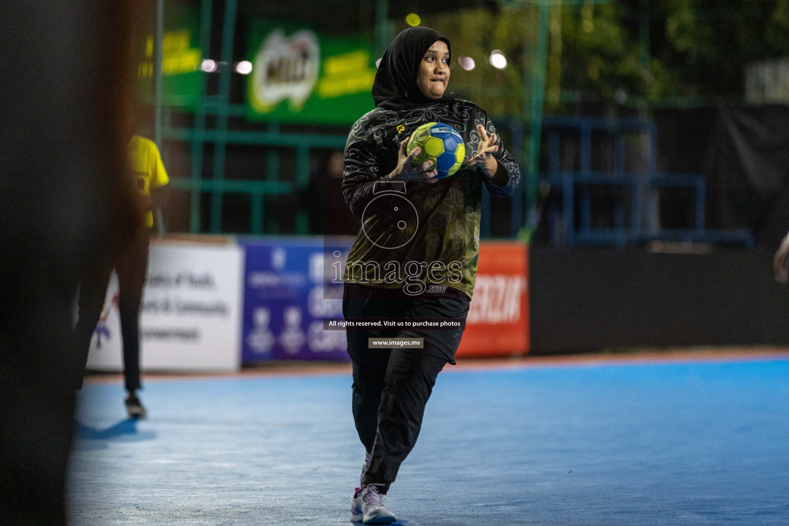 Day 5 of 7th Inter-Office/Company Handball Tournament 2023, held in Handball ground, Male', Maldives on Tuesday, 19th September 2023 Photos: Nausham Waheed/ Images.mv