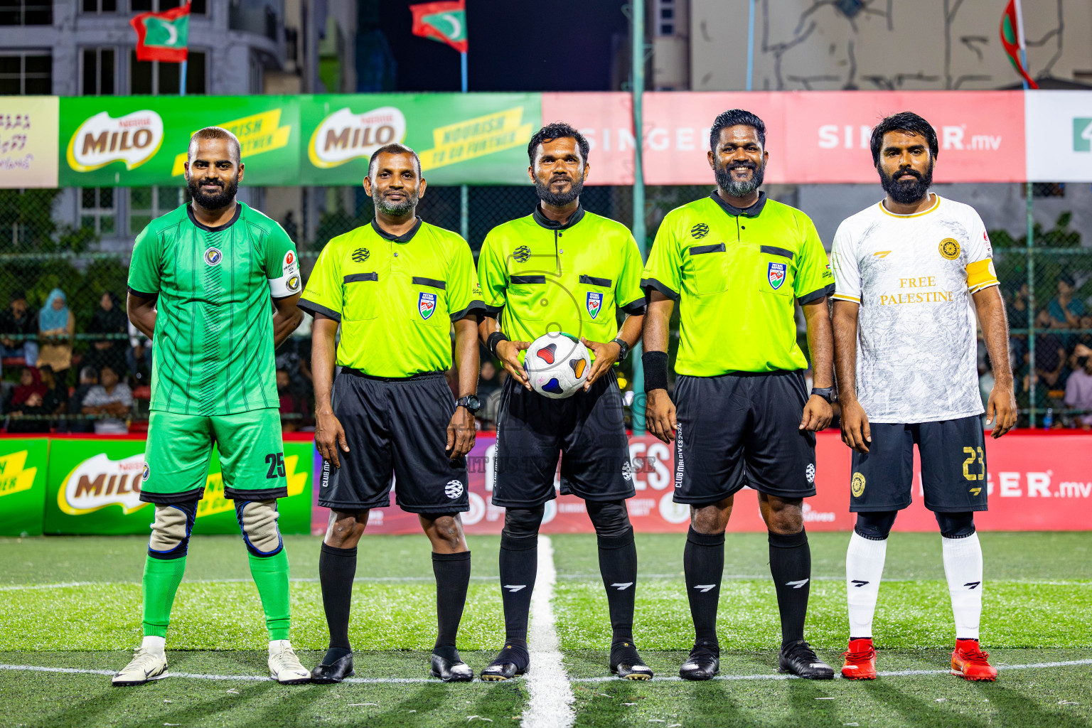 DSC vs Prison Club in Round of 16 of Club Maldives Cup 2024 held in Rehendi Futsal Ground, Hulhumale', Maldives on Tuesday, 8th October 2024. Photos: Nausham Waheed / images.mv