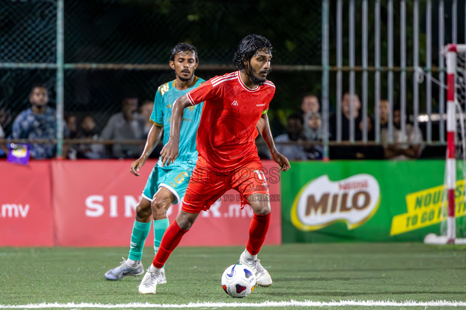 Maldivian vs Ooredoo in Club Maldives Cup 2024 held in Rehendi Futsal Ground, Hulhumale', Maldives on Thursday, 3rd October 2024.
Photos: Ismail Thoriq / images.mv