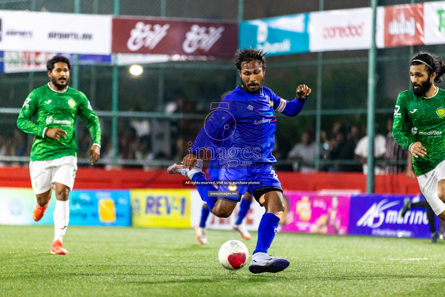 HA. Filladhoo vs HA. Thakandhoo in Day 6 of Golden Futsal Challenge 2023 on 10 February 2023 in Hulhumale, Male, Maldives